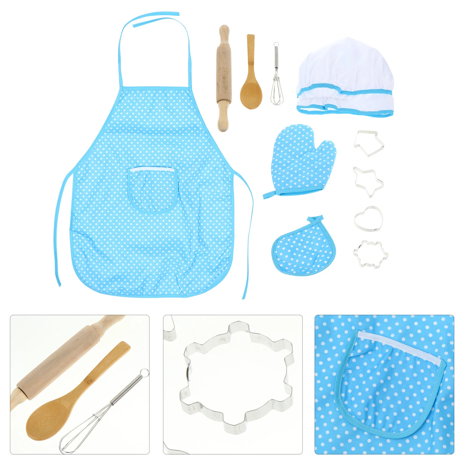 1 Children Kitchen Chef Costume Set Plastic Cloth Wood Apron Protective Sleeves Cosplay Clothes Accessories Kids Home
1 Children Kitchen Chef Costume Set Plastic Cloth Wood Apron Protective Sleeves Cosplay Clothes Accessories Kids Home