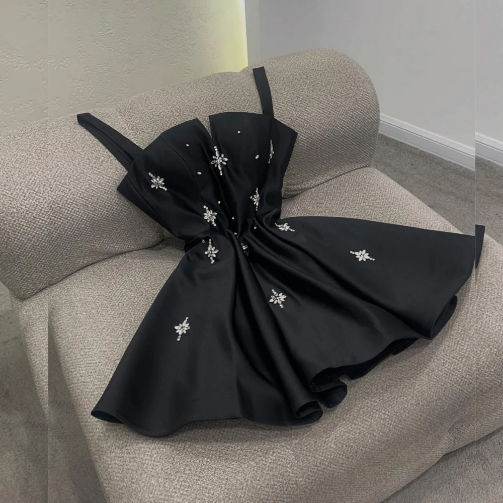 Customized High Quality Charmeuse Sequined Pleat A-line V-neck Mini Dresses Bespoke Occasion Pastrol
Customized High Quality Charmeuse Sequined Pleat A-line V-neck Mini Dresses Bespoke Occasion Pastrol