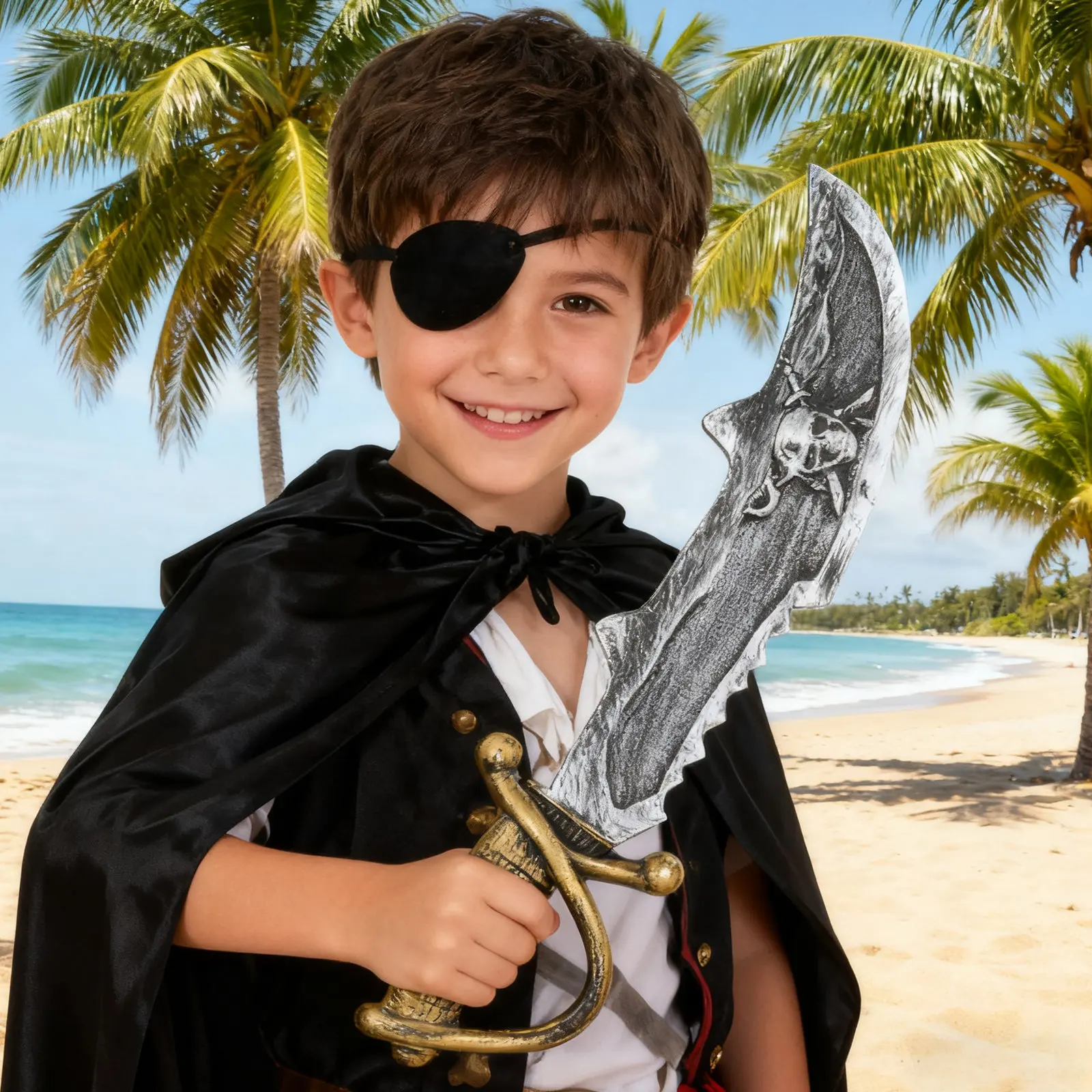 Medieval Knight Sword for Kids - Lightweight Plastic Costume Prop for Halloween Parties Role-Play Games and Outdoor Adventures
Medieval Knight Sword for Kids - Lightweight Plastic Costume Prop for Halloween Parties Role-Play Games and Outdoor Adventures