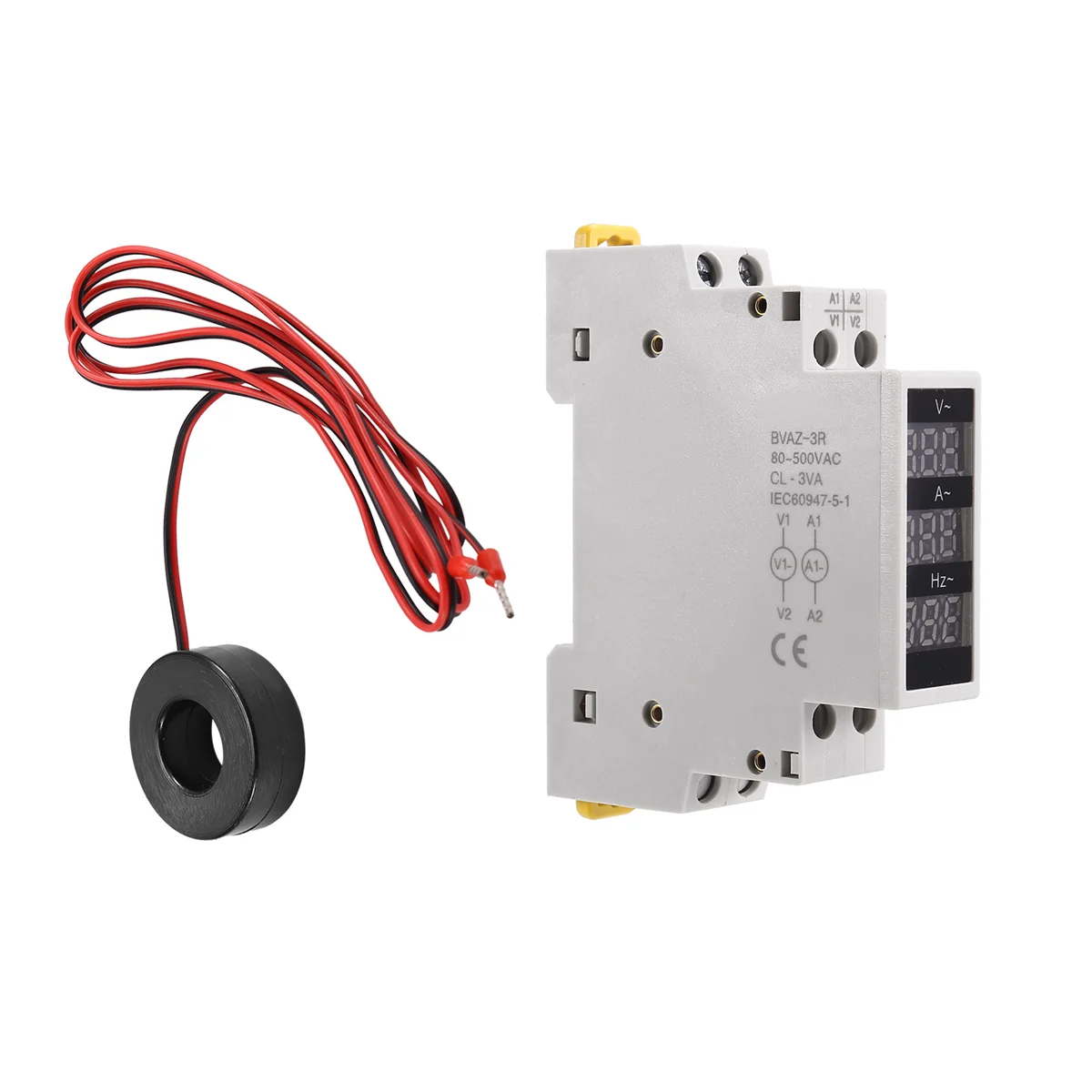 Tools Guide Rail Digital Display Instrument Three-Phase Single-Phase Voltage and Current Hertz Meter AC Mini Module BAVZ-3R
Tools Guide Rail Digital Display Instrument Three-Phase Single-Phase Voltage and Current Hertz Meter AC Mini Module BAVZ-3R