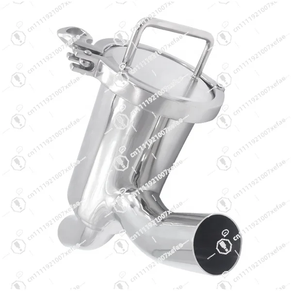 1.5-Inch 38.1mm Sanitary Stainless Steel SS304 Welded Unreserved Elbow Y-Filter, 40 Mesh
1.5-Inch 38.1mm Sanitary Stainless Steel SS304 Welded Unreserved Elbow Y-Filter, 40 Mesh