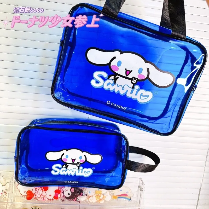 Sanrio Cinnamon Roll Pacha Dog Animation Cartoon Girls Portable Beach Bag Transparent Makeup Waterproof Toilet Storage Bag Gift
Sanrio Cinnamon Roll Pacha Dog Animation Cartoon Girls Portable Beach Bag Transparent Makeup Waterproof Toilet Storage Bag Gift