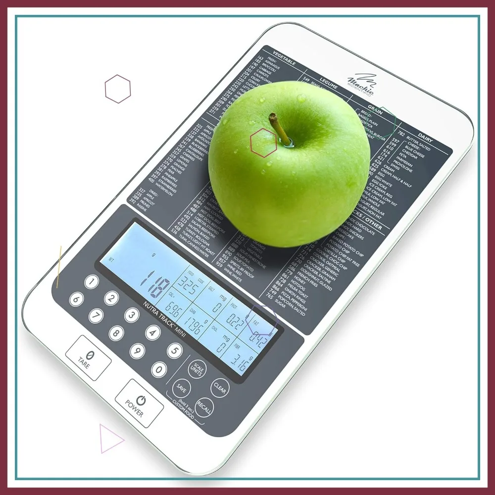 Ultimate Food Nutrition Scale - Precision Kitchen Scale with USDA Data, Track Macros at Home
Ultimate Food Nutrition Scale - Precision Kitchen Scale with USDA Data, Track Macros at Home