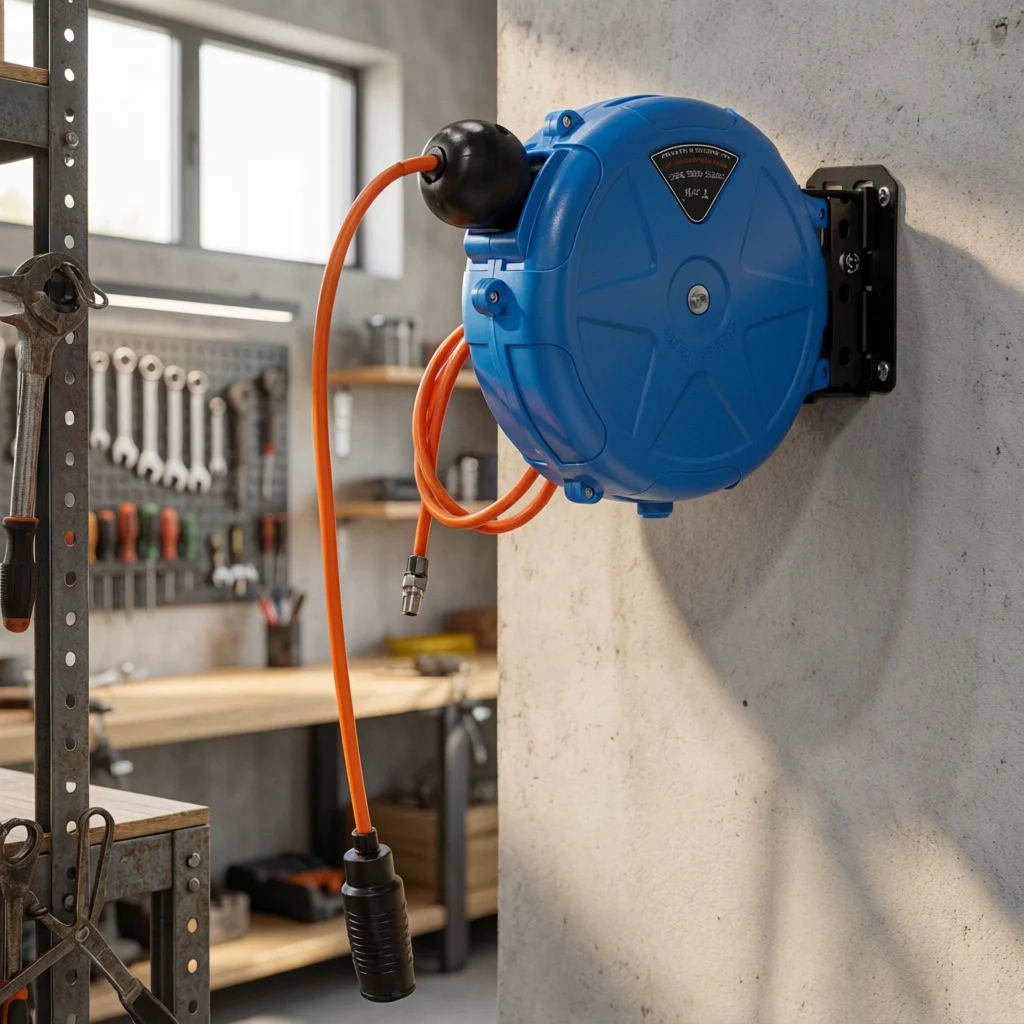 Automatic Retractable Hose Reel Self-Locking Shop Equipment
Automatic Retractable Hose Reel Self-Locking Shop Equipment