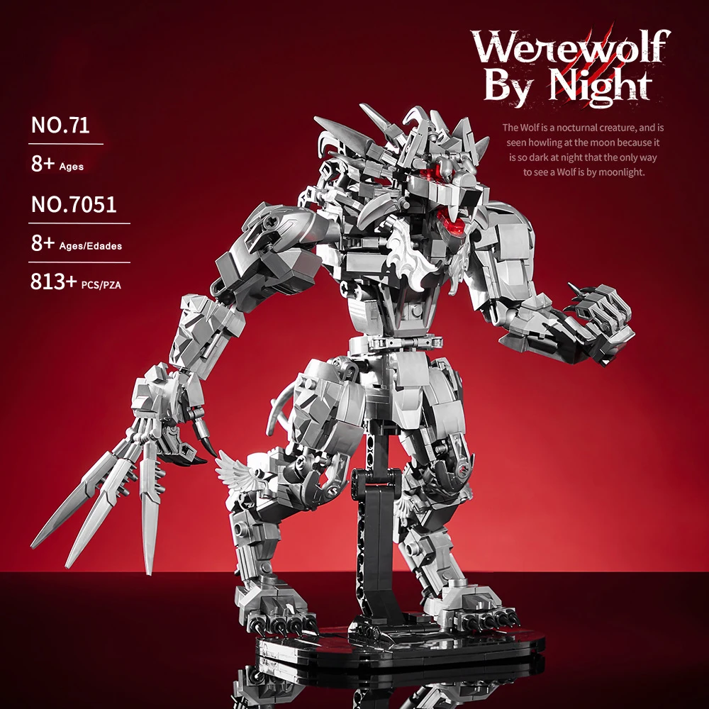 Конструктор iDEA: Механический Волкодав Ночи, Сборная Модель, Наборы Кирпичиков, Робот-Животное, Игрушка для Подарка
Конструктор iDEA: Механический Волкодав Ночи, Сборная Модель, Наборы Кирпичиков, Робот-Животное, Игрушка для Подарка