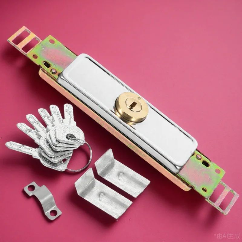 Garage Door Lock with Keys Roller Shutter Vertical Keyway Anti- Copper Cylinder for Home Warehouse Security
Garage Door Lock with Keys Roller Shutter Vertical Keyway Anti- Copper Cylinder for Home Warehouse Security