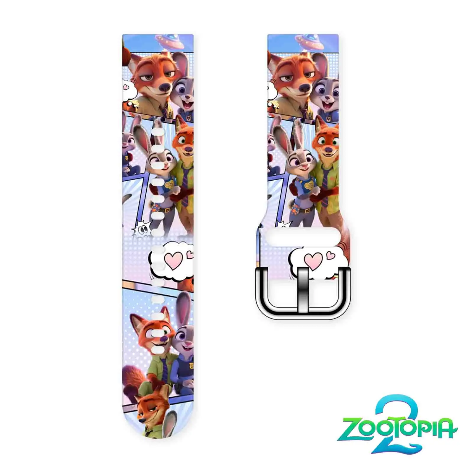 20mm Zootopia 2 Printed Watch Straps for Samsung Galaxy 7/6/5/4 40mm 44mm Bands Replaceable Bracelet for Xiaomi Huawei Amazfit
20mm Zootopia 2 Printed Watch Straps for Samsung Galaxy 7/6/5/4 40mm 44mm Bands Replaceable Bracelet for Xiaomi Huawei Amazfit