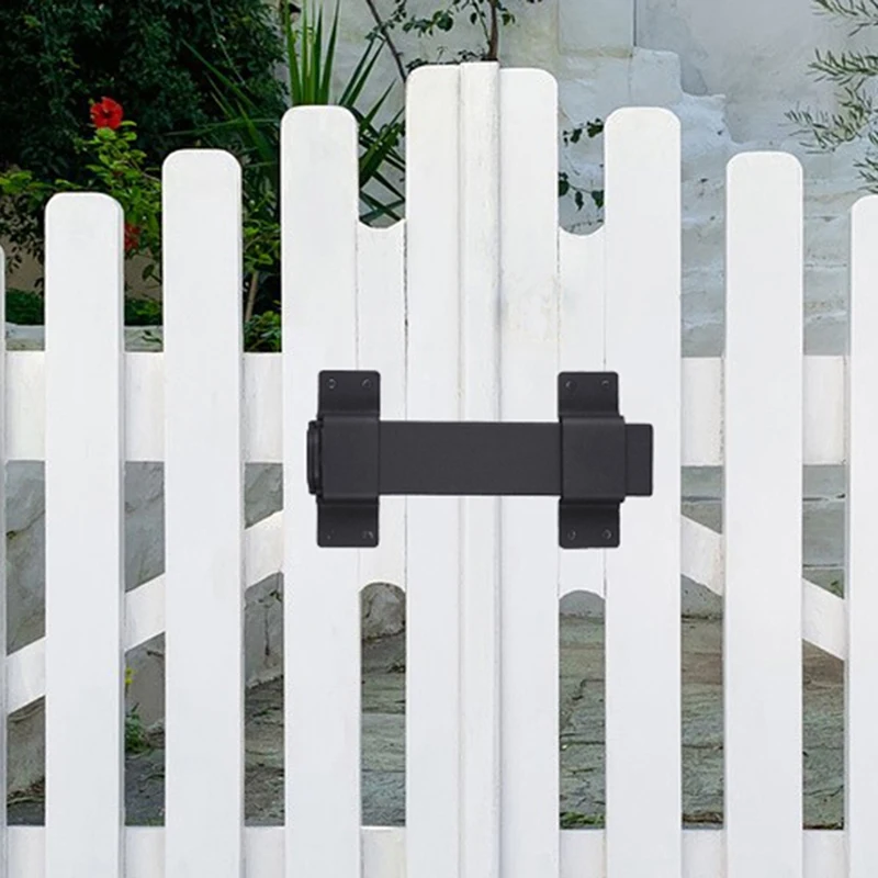 Slide Gate Latch,Heavy Duty Latch Lock With Padlock Hole, Suitable For Wooden Fences,Barn Door Lock,Outdoor Latch
Slide Gate Latch,Heavy Duty Latch Lock With Padlock Hole, Suitable For Wooden Fences,Barn Door Lock,Outdoor Latch