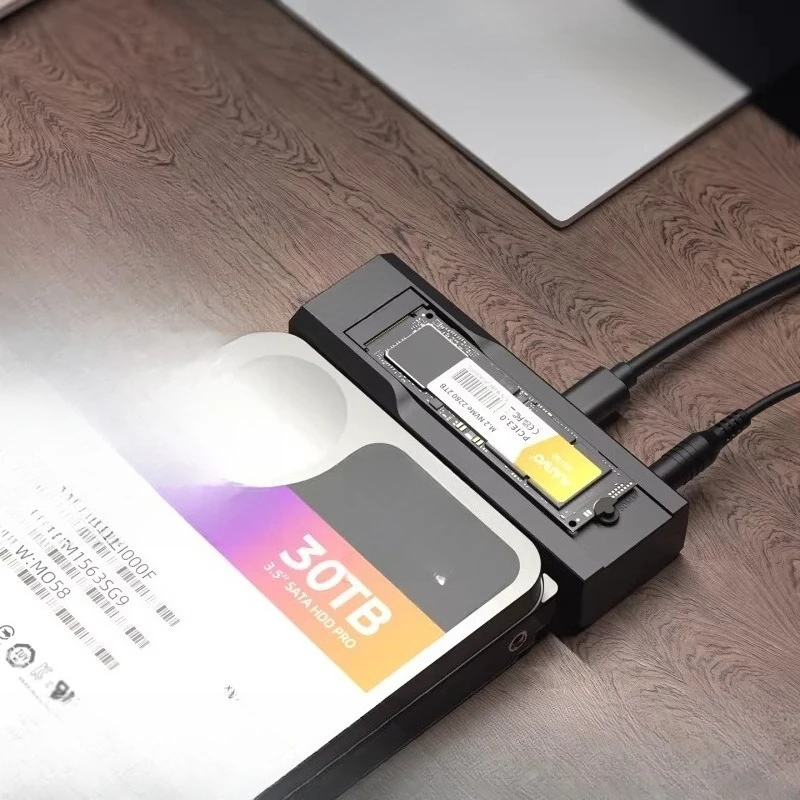 2.5/3/m2NVMe Solid State Hard Disk Holder SSD Read Converter Clone Copy Transfer
2.5/3/m2NVMe Solid State Hard Disk Holder SSD Read Converter Clone Copy Transfer