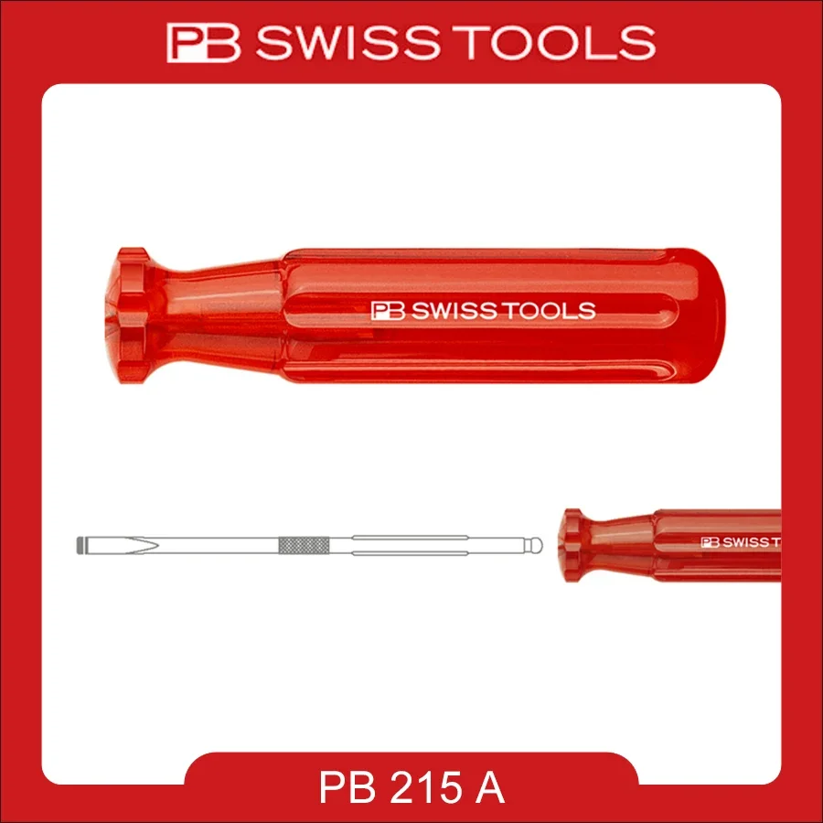 PB 215.A SWISS TOOLS SwissGrip Screwdriver Handle for PB 215 Interchangeable Blades tools set
PB 215.A SWISS TOOLS SwissGrip Screwdriver Handle for PB 215 Interchangeable Blades tools set