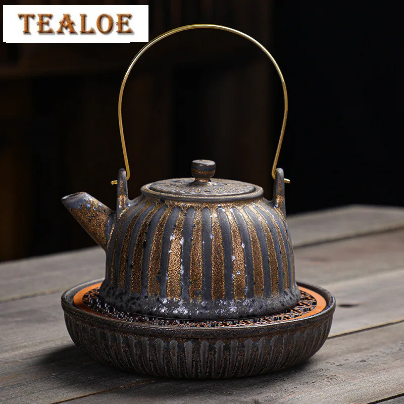Rust Glazed Ceramic Teapot Kung Fu Teaware Make A Teapot Single Pot Home Tea Making Utensils Tea Art Teapots Tea Making Tools
Rust Glazed Ceramic Teapot Kung Fu Teaware Make A Teapot Single Pot Home Tea Making Utensils Tea Art Teapots Tea Making Tools