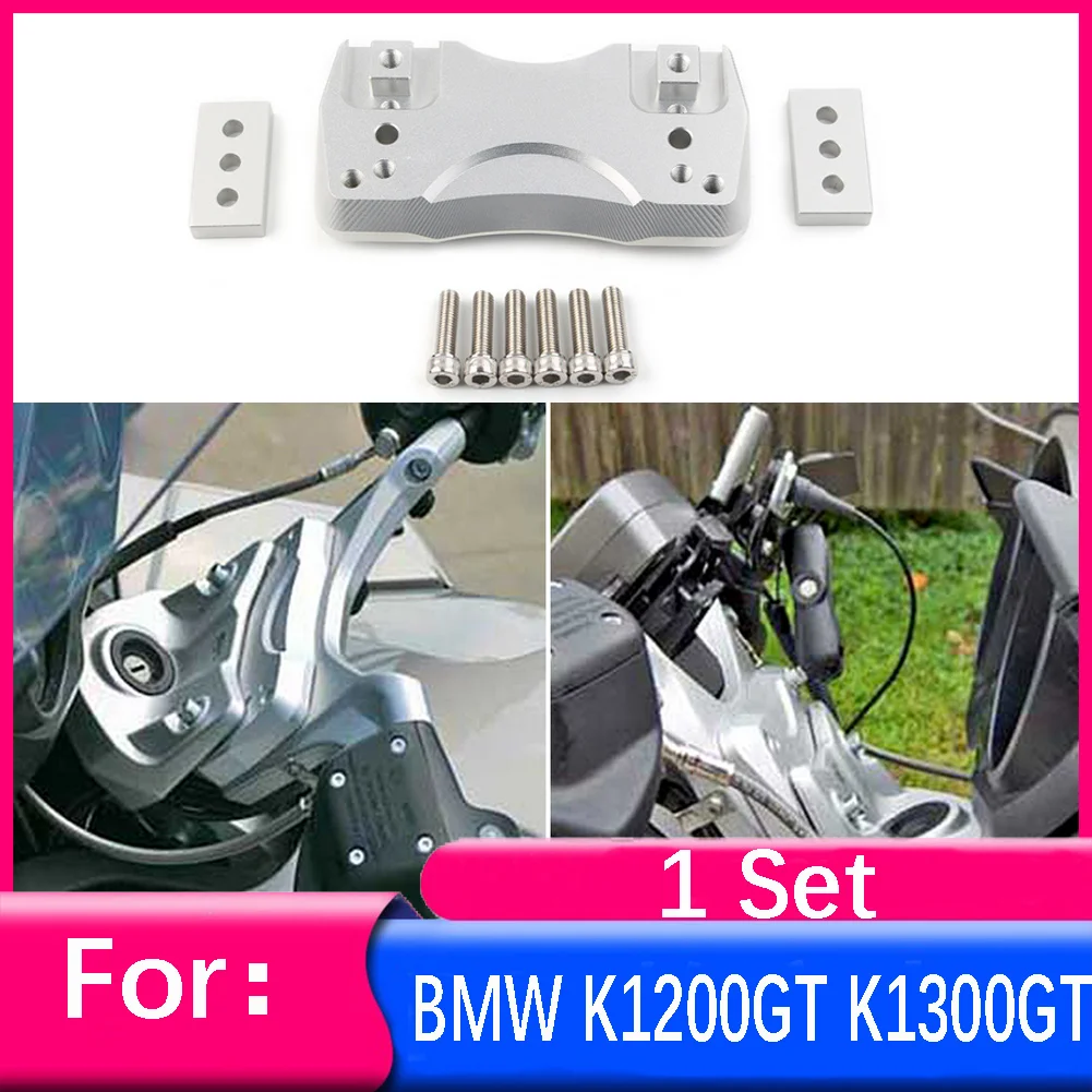 Motorcycle Handle bar Clamp Handlebar Riser Adapter Kits For BMW K1200GT 2005-2008 & K1300GT 2009-2012 Silver
Motorcycle Handle bar Clamp Handlebar Riser Adapter Kits For BMW K1200GT 2005-2008 & K1300GT 2009-2012 Silver