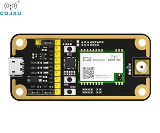Комплект тестовой платы Cojxu SX1276 433 МГц LoRa USB для TTL, цвет задний, совместим с фотоэлементами E07/E30/E220/E32/E22
Комплект тестовой платы Cojxu SX1276 433 МГц LoRa USB для TTL, цвет задний, совместим с фотоэлементами E07/E30/E220/E32/E22