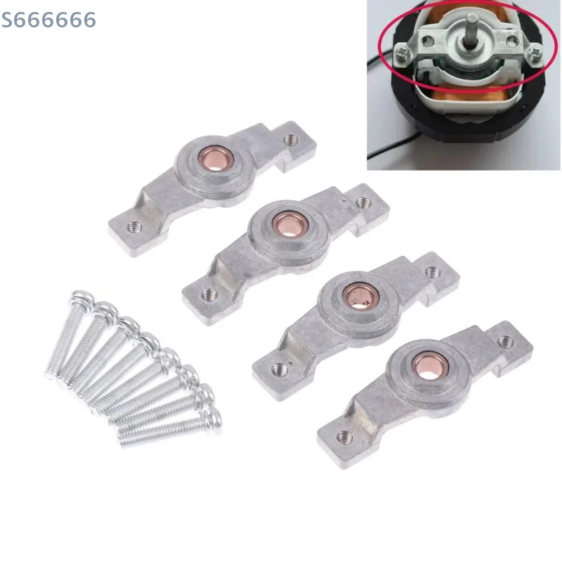 2/4Pcs Shaded Pole Motor Bracket For Covered Pole YJ61 Motors Bearing Shaft Block Holder Support Fixing
2/4Pcs Shaded Pole Motor Bracket For Covered Pole YJ61 Motors Bearing Shaft Block Holder Support Fixing