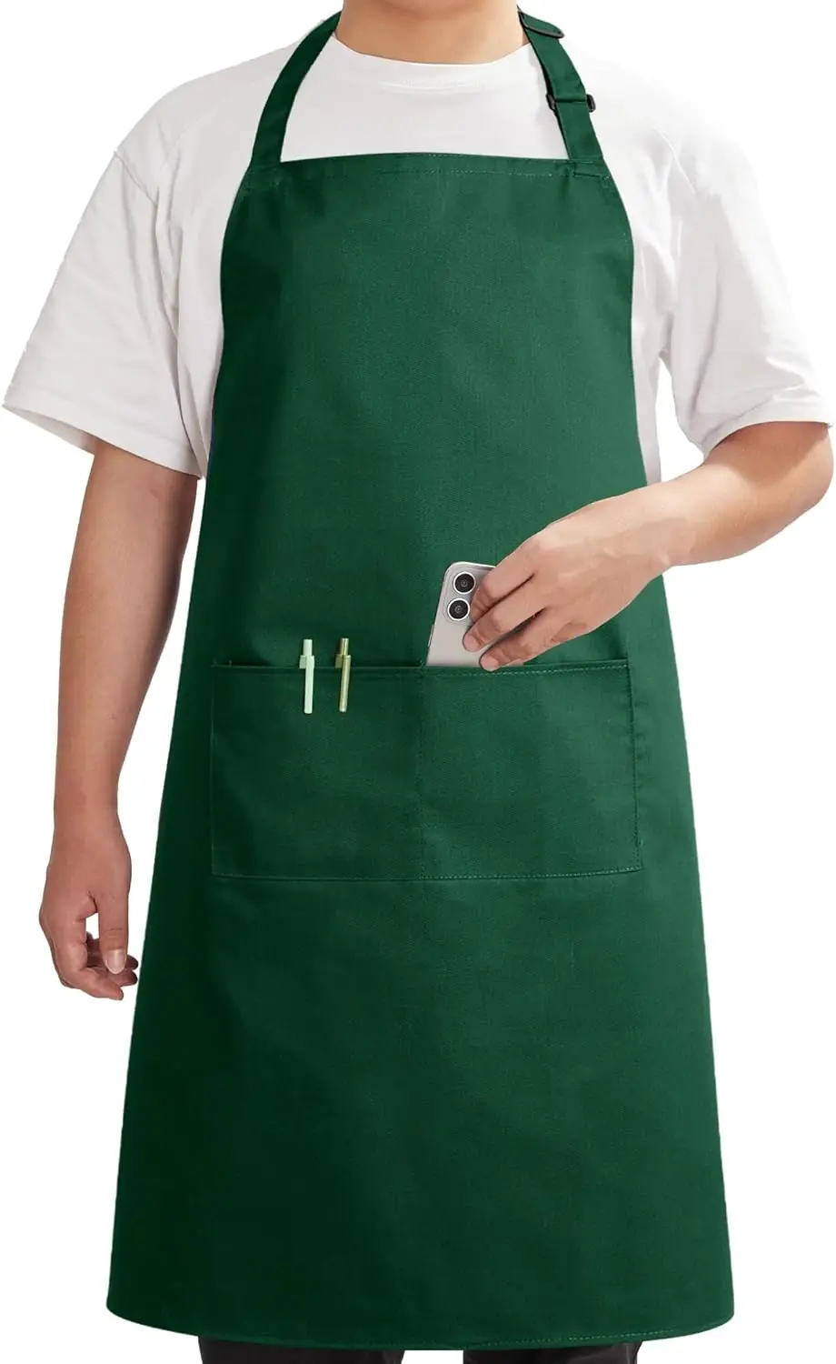 Syntus Chef Apron for Men and Women, Kitchen Cooking Apron with Pockets, Adjustable Bib Stain Resistant
Syntus Chef Apron for Men and Women, Kitchen Cooking Apron with Pockets, Adjustable Bib Stain Resistant