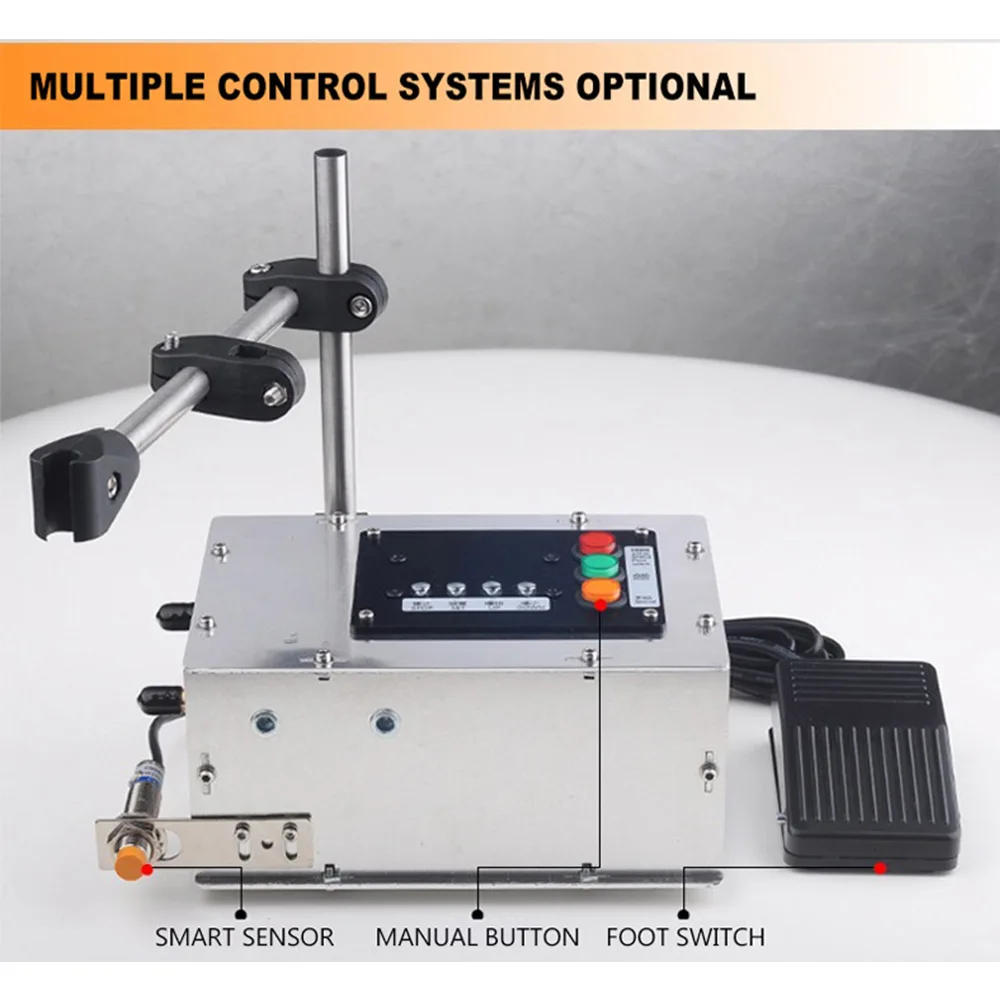 Intelligent Automatic Liquid Filling Machine Induction Water Bottle Perfume Filler Quantitative High-precision Liquor Filler
Intelligent Automatic Liquid Filling Machine Induction Water Bottle Perfume Filler Quantitative High-precision Liquor Filler