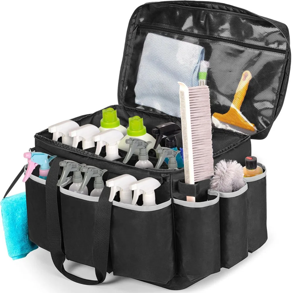 Extra-Large Car Cleaning Auto Repair Tool Storage Bag 48.3x31.8x31.8cm Polyester Tools Tote Bag With Strap With Hard Bottom
Extra-Large Car Cleaning Auto Repair Tool Storage Bag 48.3x31.8x31.8cm Polyester Tools Tote Bag With Strap With Hard Bottom