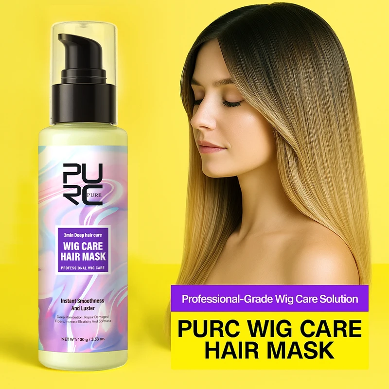 PURC Collagen Hair Mask Repairs Dry Damage Improves Frizzy Hair Treatment Anti Breakage Splitting Smoothing Nourishing Hair Care
PURC Collagen Hair Mask Repairs Dry Damage Improves Frizzy Hair Treatment Anti Breakage Splitting Smoothing Nourishing Hair Care