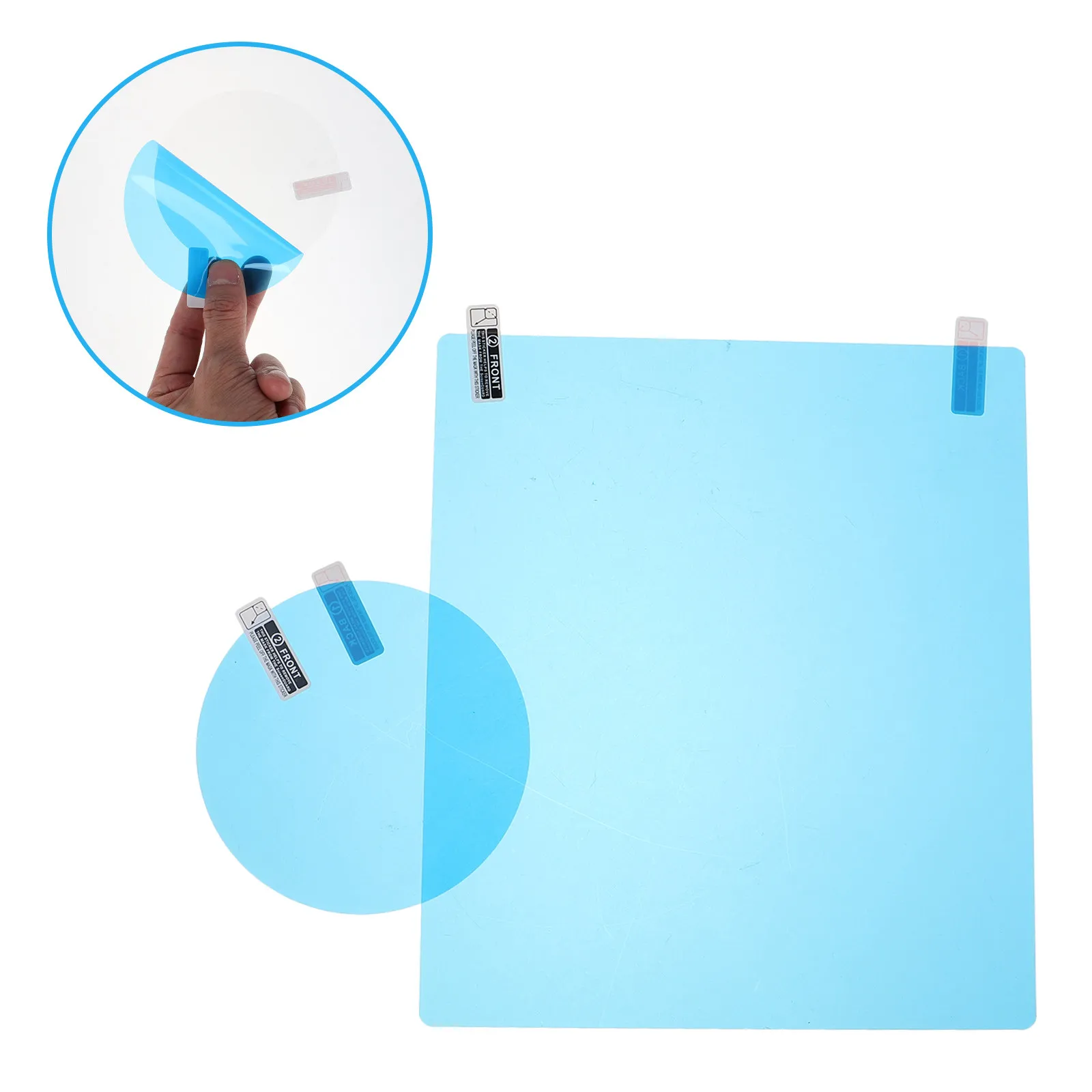 4Pcs Universal Rearview Mirror Film Rain Guard Anti-Fog Waterproof Transparent Side Mirror Protection Stickers for Car Truck
4Pcs Universal Rearview Mirror Film Rain Guard Anti-Fog Waterproof Transparent Side Mirror Protection Stickers for Car Truck