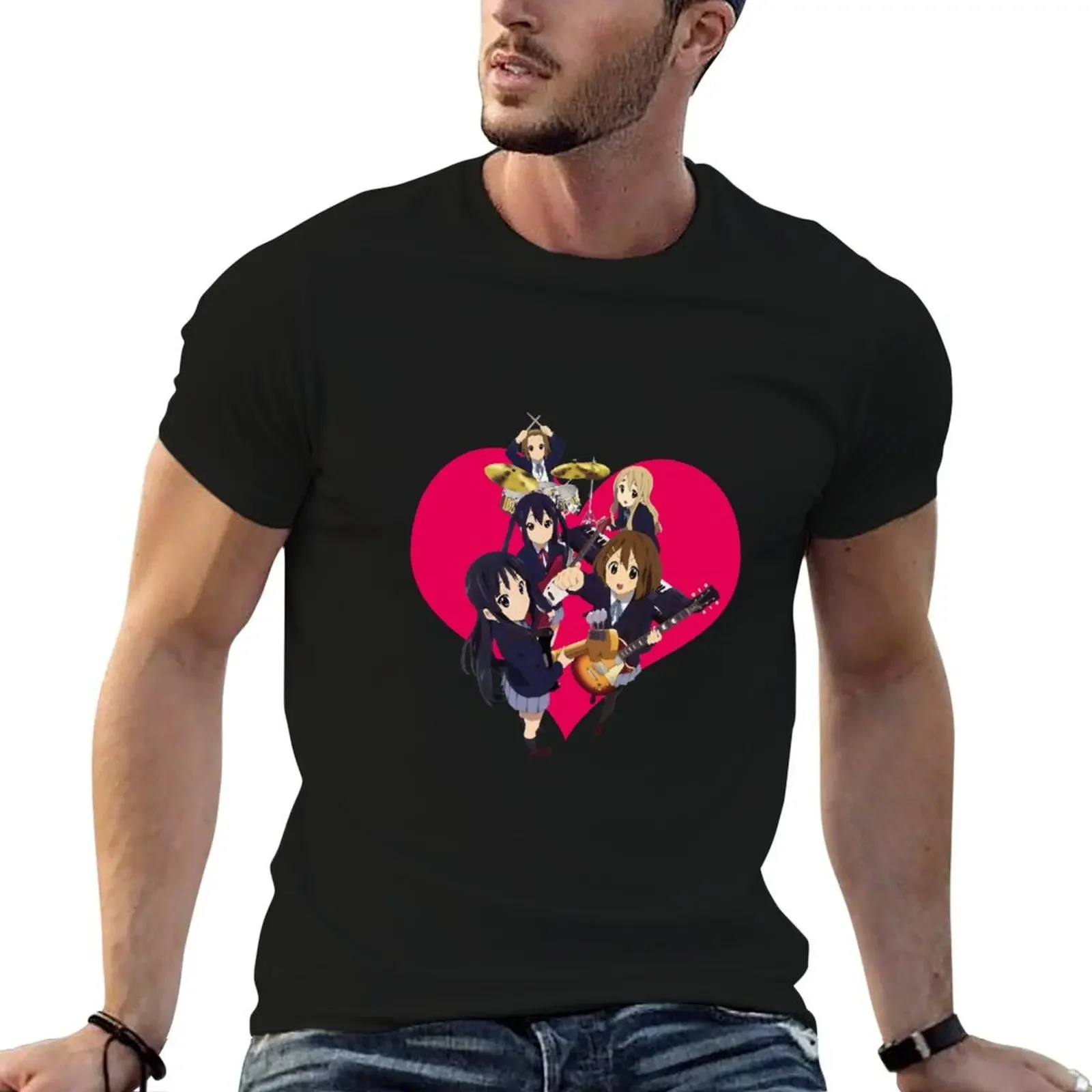 K-ON Anime and manga Heart T-Shirt vintage anime shirt gifts for boyfriend rapper graphic tees shirts men
K-ON Anime and manga Heart T-Shirt vintage anime shirt gifts for boyfriend rapper graphic tees shirts men