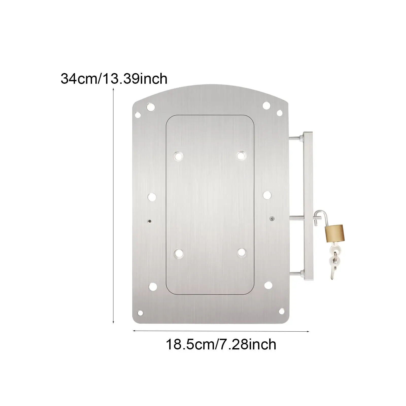 Quick Release Bracket Durable Aluminum Alloy Easy Removal Mount Plate for Boat Fishing Accessory
Quick Release Bracket Durable Aluminum Alloy Easy Removal Mount Plate for Boat Fishing Accessory