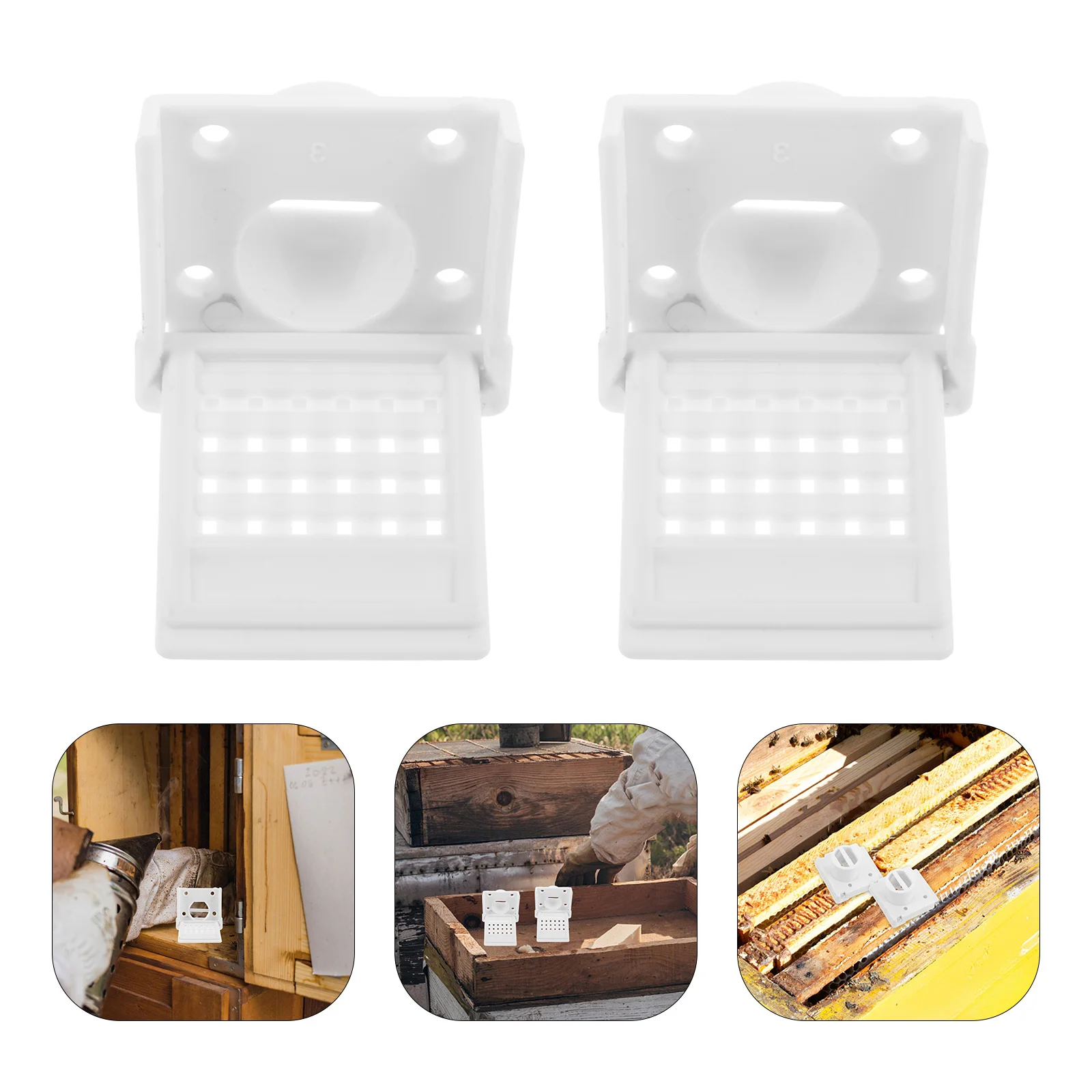 4Pcs Hive Entrance Reducer Plastic Beehive Escape Device Easy Installation Anti-Escape Beekeeping Tool Hive Protection Supplies
4Pcs Hive Entrance Reducer Plastic Beehive Escape Device Easy Installation Anti-Escape Beekeeping Tool Hive Protection Supplies