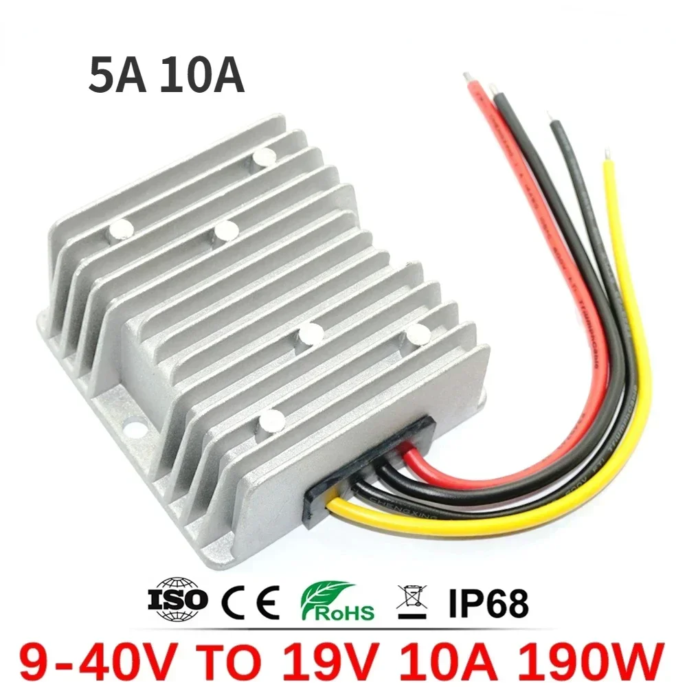 9-40V to 19V 5A 10A 12V 24V to 19V Boost Buck DC DC Power Converter Regulator Voltage Stabilizer for Car Laptop Power Supply
9-40V to 19V 5A 10A 12V 24V to 19V Boost Buck DC DC Power Converter Regulator Voltage Stabilizer for Car Laptop Power Supply