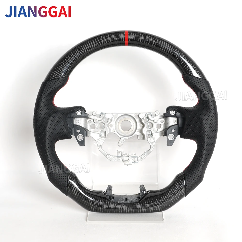 Перфорированный кожаный руль из углеродного волокна для Toyota Crown Camry Avalon Corolla Harrier RAV4 Hilux Highlander 2023 2024
Перфорированный кожаный руль из углеродного волокна для Toyota Crown Camry Avalon Corolla Harrier RAV4 Hilux Highlander 2023 2024