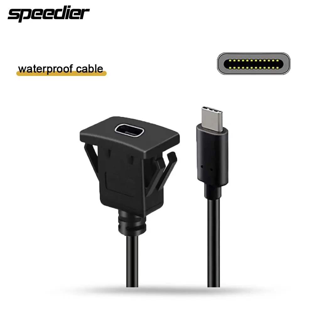 10 Гбит/с USB-C водонепроницаемый кабель Type-C 3.1 «папа-мама» для автомобиля/мотоцикла/доставки кабель приборной панели 1 м
10 Гбит/с USB-C водонепроницаемый кабель Type-C 3.1 «папа-мама» для автомобиля/мотоцикла/доставки кабель приборной панели 1 м