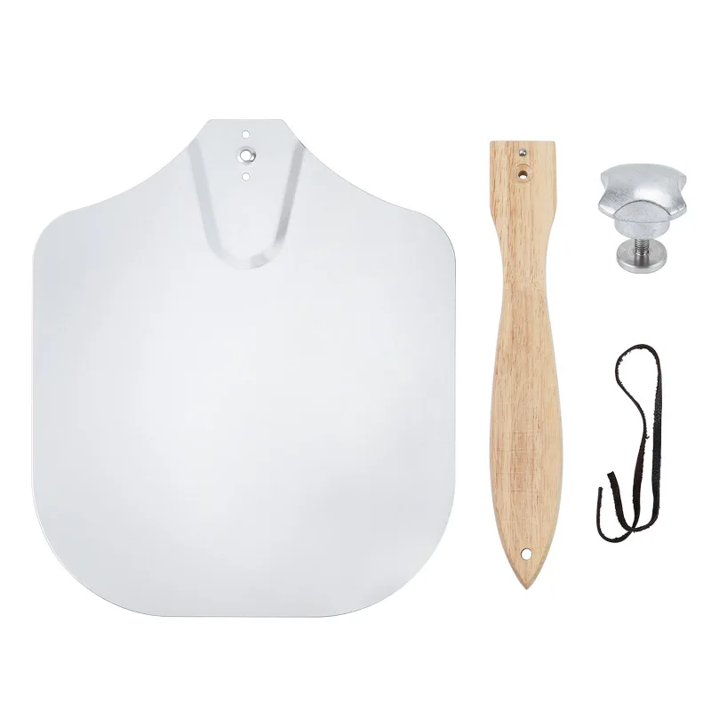 Removable Folding Handle Aluminum Alloy Pizza Shovel Wooden Handle Pizza Transfer Shovel Tool Set
Removable Folding Handle Aluminum Alloy Pizza Shovel Wooden Handle Pizza Transfer Shovel Tool Set