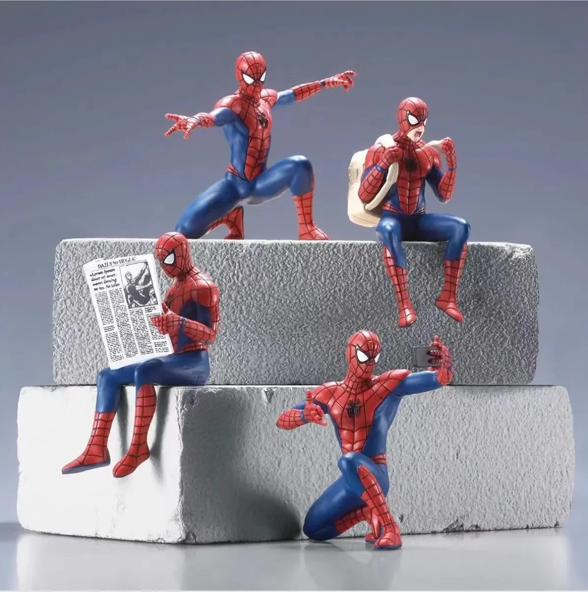Hasbro Marvel Spider Man Superhero Spiderman 7-9cm Action Figure Spider-Man Anime Collection Mini Toys Model Children Gift
Hasbro Marvel Spider Man Superhero Spiderman 7-9cm Action Figure Spider-Man Anime Collection Mini Toys Model Children Gift