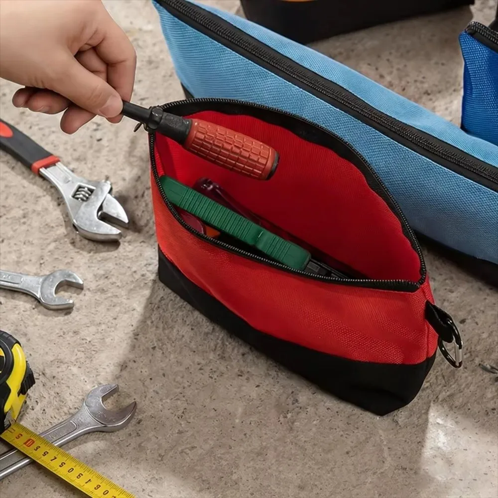 Portable Multi-Size Tool Storage Bag Durable Nylon Zipper Pouch with Carabiner Hardware Organizer For Hand Tools
Portable Multi-Size Tool Storage Bag Durable Nylon Zipper Pouch with Carabiner Hardware Organizer For Hand Tools