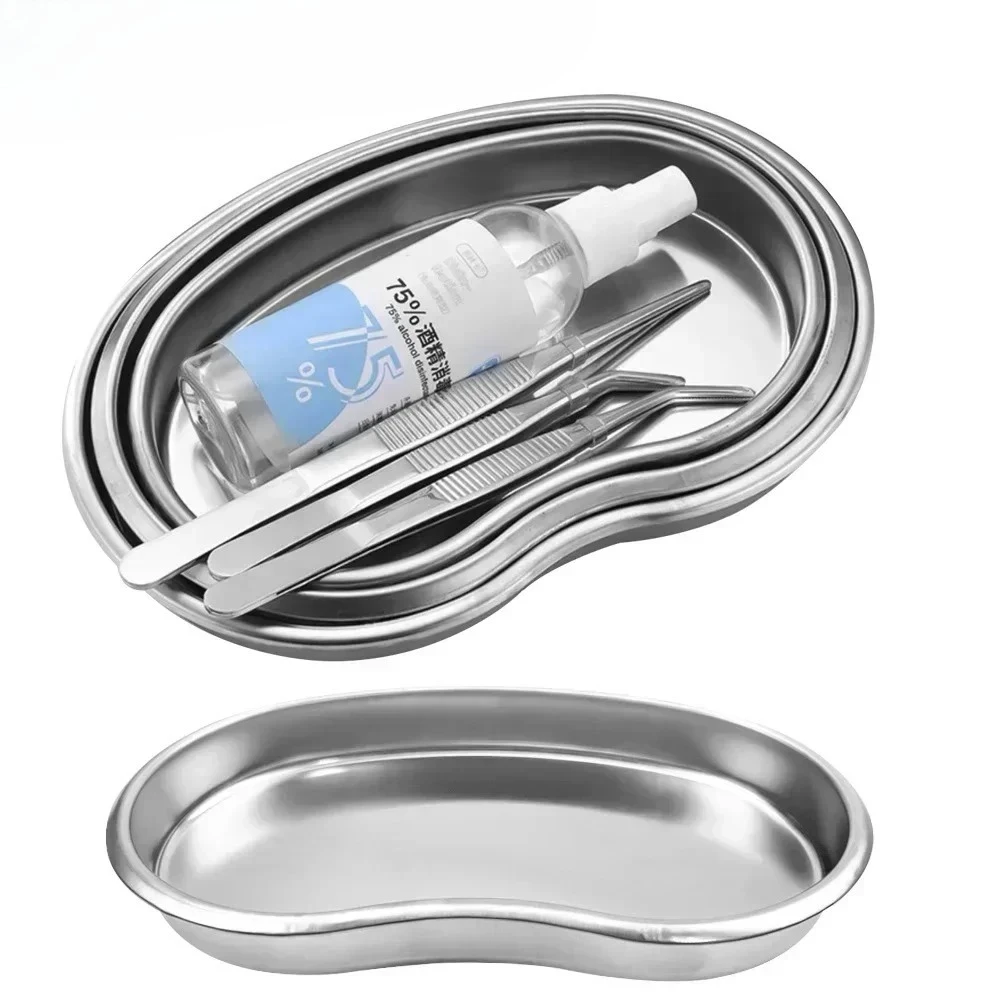 1pc Kidney Shaped Stainless Steel Sterilized Tray for Medical Dental Surgical Cosmetic Tattoo Tools - 3 Sizes Available
1pc Kidney Shaped Stainless Steel Sterilized Tray for Medical Dental Surgical Cosmetic Tattoo Tools - 3 Sizes Available