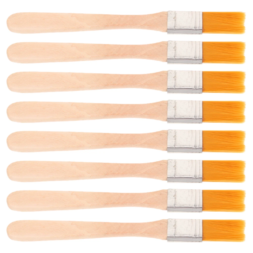 8pcs NylonHeadPaintingBrushes ArtReusable DesktopCleaningBristle WallPaintingBrushes WoodenHandle FineBrush OilPaintBrush
8pcs NylonHeadPaintingBrushes ArtReusable DesktopCleaningBristle WallPaintingBrushes WoodenHandle FineBrush OilPaintBrush