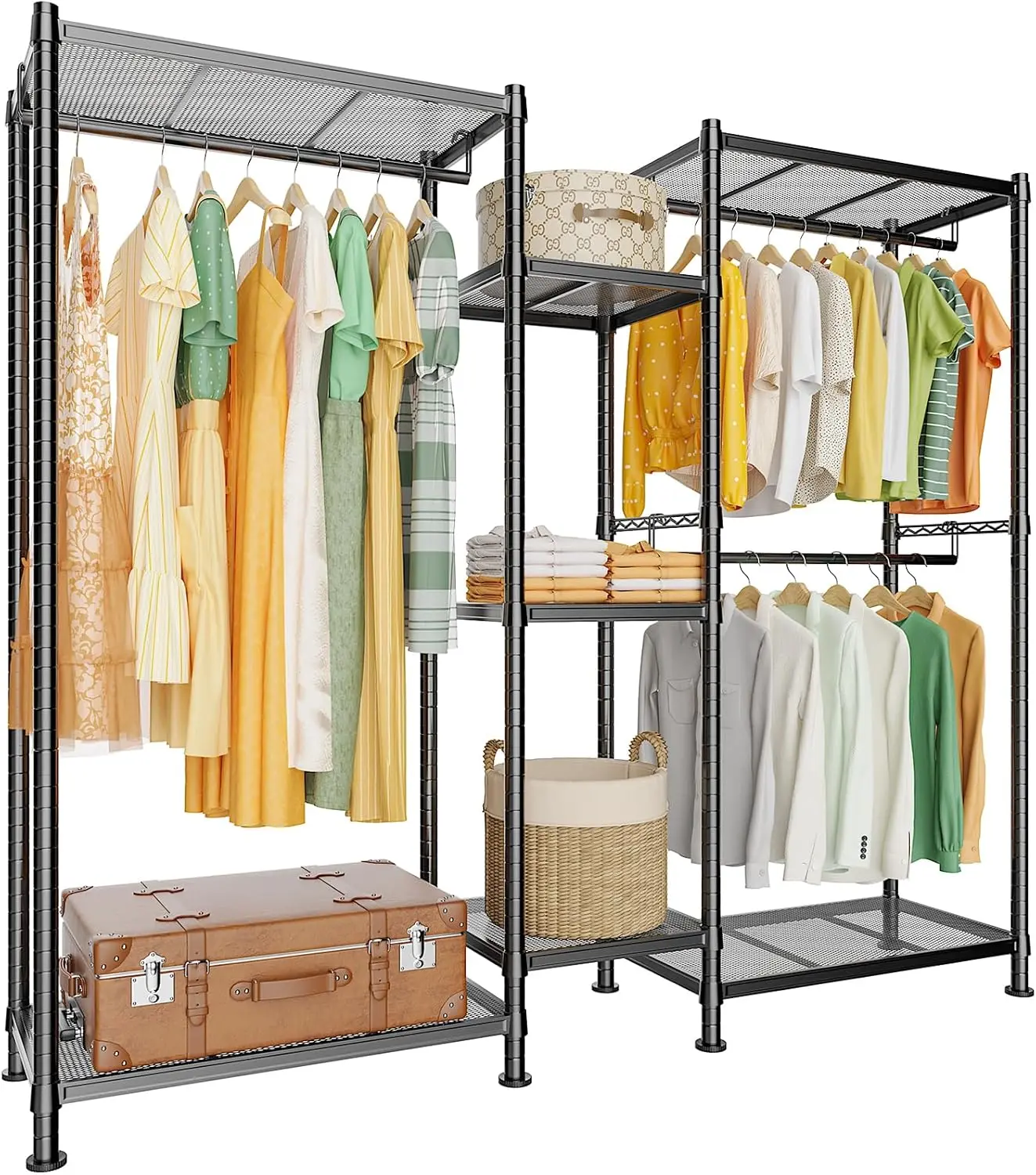Heavy Duty Clothes Ra, G6M Garment Ra For Hanging Clothes, Portable Clothing Ra, Large Freestanding Metal Wardrobe Closet Ra
Heavy Duty Clothes Ra, G6M Garment Ra For Hanging Clothes, Portable Clothing Ra, Large Freestanding Metal Wardrobe Closet Ra