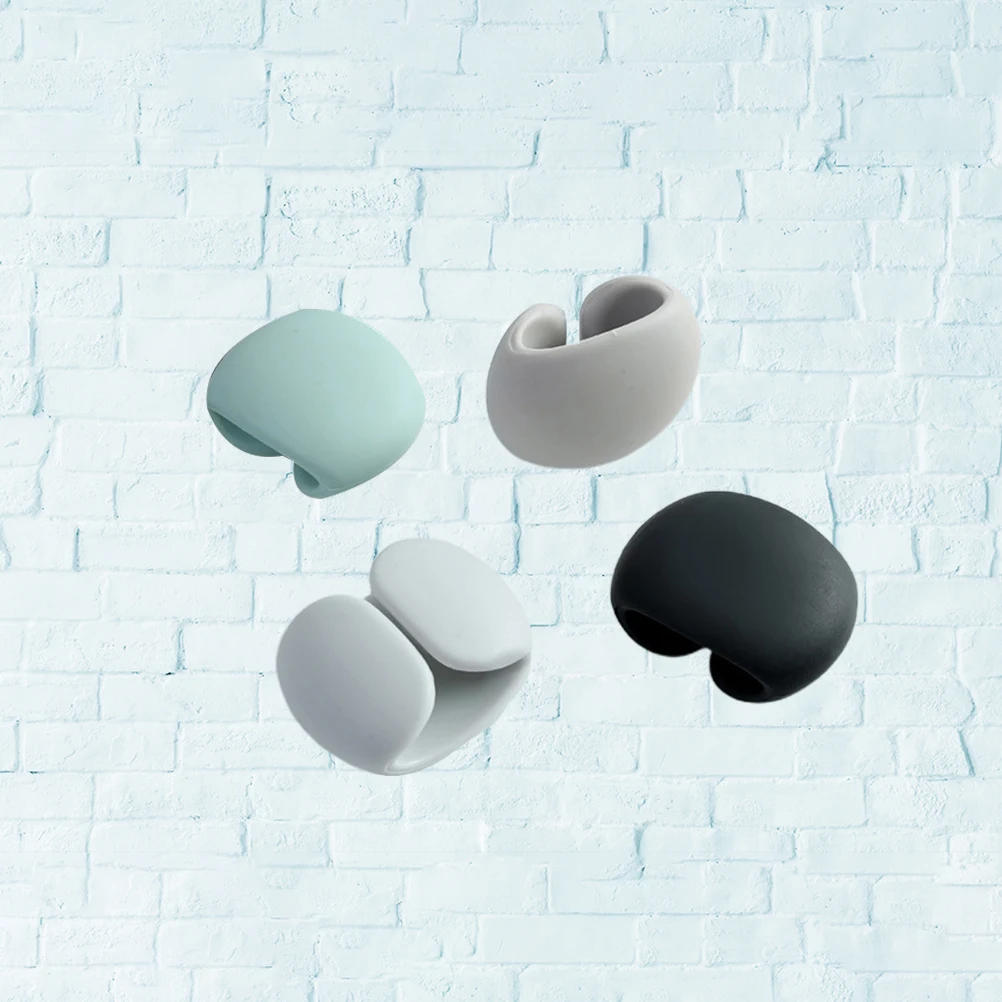 4Pcs Data Cable Organizer Silicone Earphone Cord Holder Magnetic Cable Clip Wire Organizer Bright Color Easy Reuse for Office
4Pcs Data Cable Organizer Silicone Earphone Cord Holder Magnetic Cable Clip Wire Organizer Bright Color Easy Reuse for Office