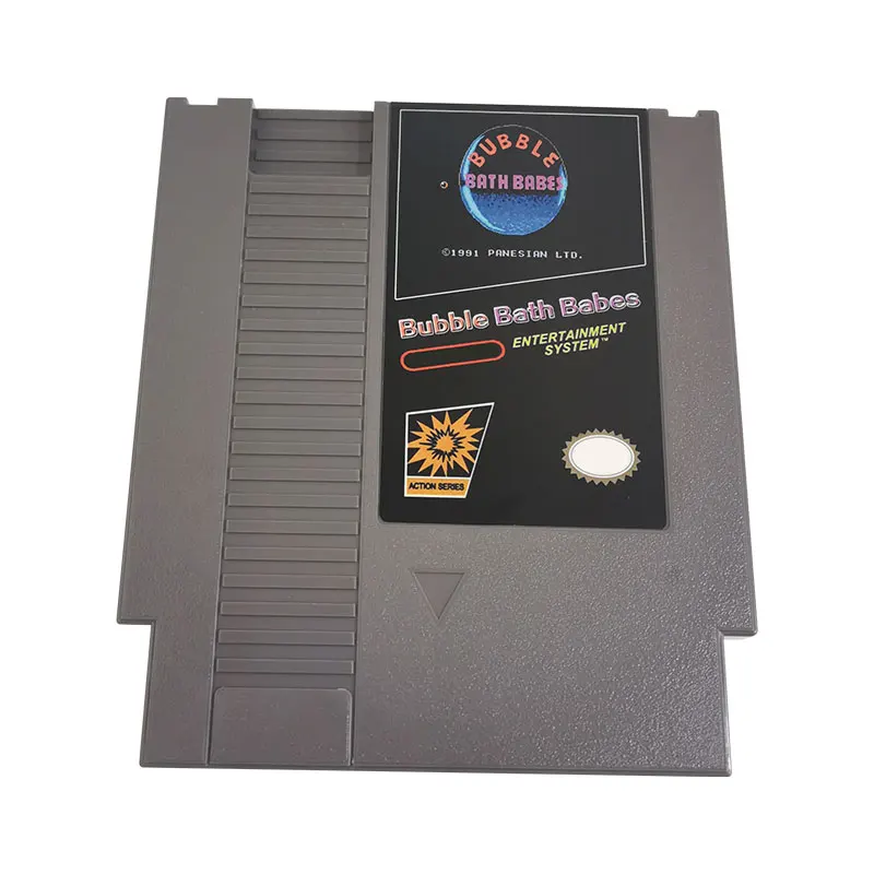 Bubble Bath Babes - NES Super Games Multi Cart 72 Pins 8 Bit Game Cartridge,for NES Retro Game Console
Bubble Bath Babes - NES Super Games Multi Cart 72 Pins 8 Bit Game Cartridge,for NES Retro Game Console