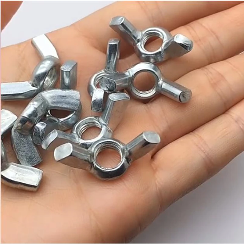 DIN315 M3 M4 M5 M6 M8 M10 Butterfly nuts A2 304 Stainless steel Wing Nuts Hand Tighten Nut
DIN315 M3 M4 M5 M6 M8 M10 Butterfly nuts A2 304 Stainless steel Wing Nuts Hand Tighten Nut