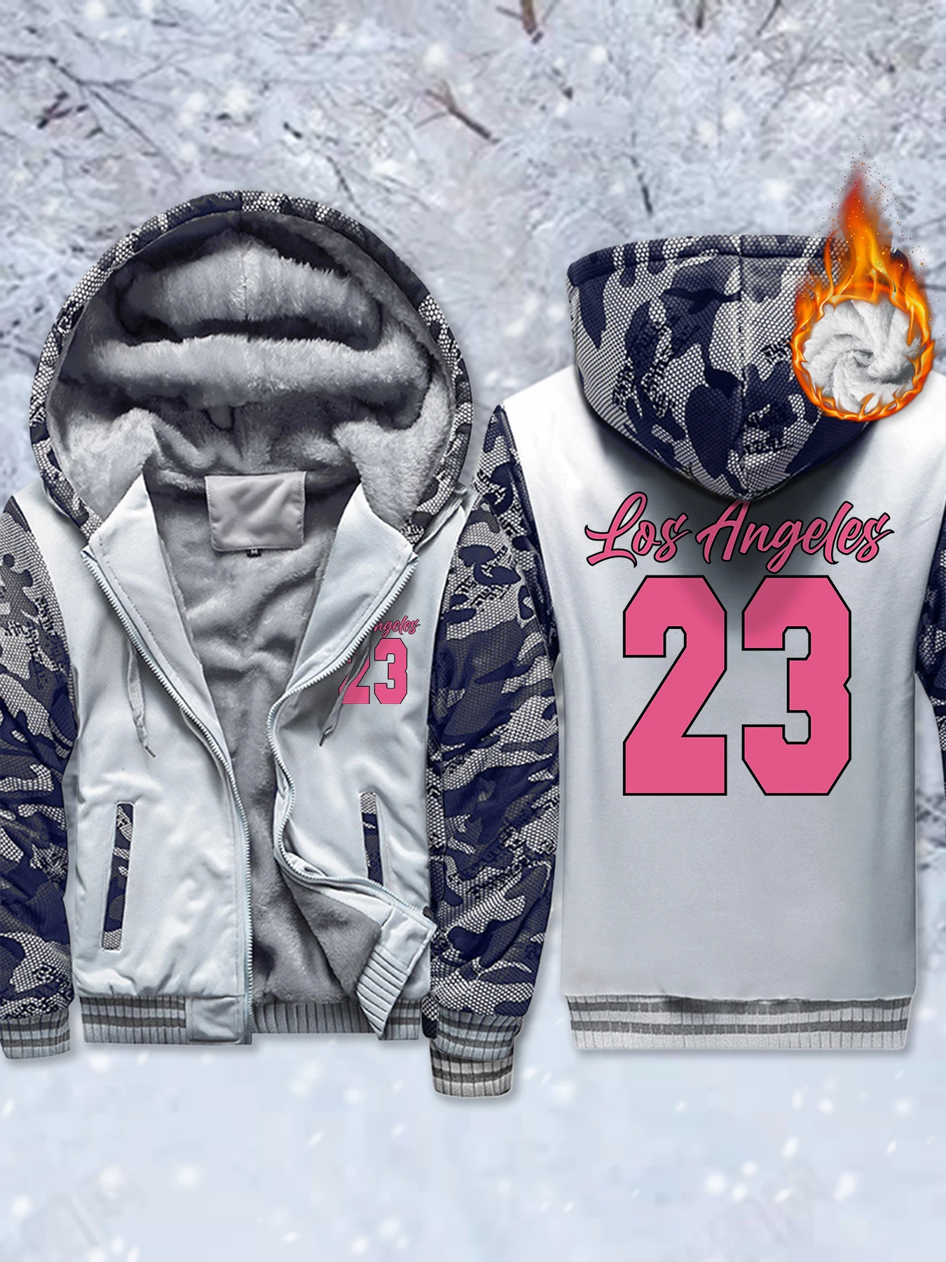 Мягкая зимняя куртка с буквенным принтом Лос-Анджелеса 79, мужская удобная утепленная верхняя одежда на флисовой молнии, теплая базовая уличная толстовка
Мягкая зимняя куртка с буквенным принтом Лос-Анджелеса 79, мужская удобная утепленная верхняя одежда на флисовой молнии, теплая базовая уличная толстовка