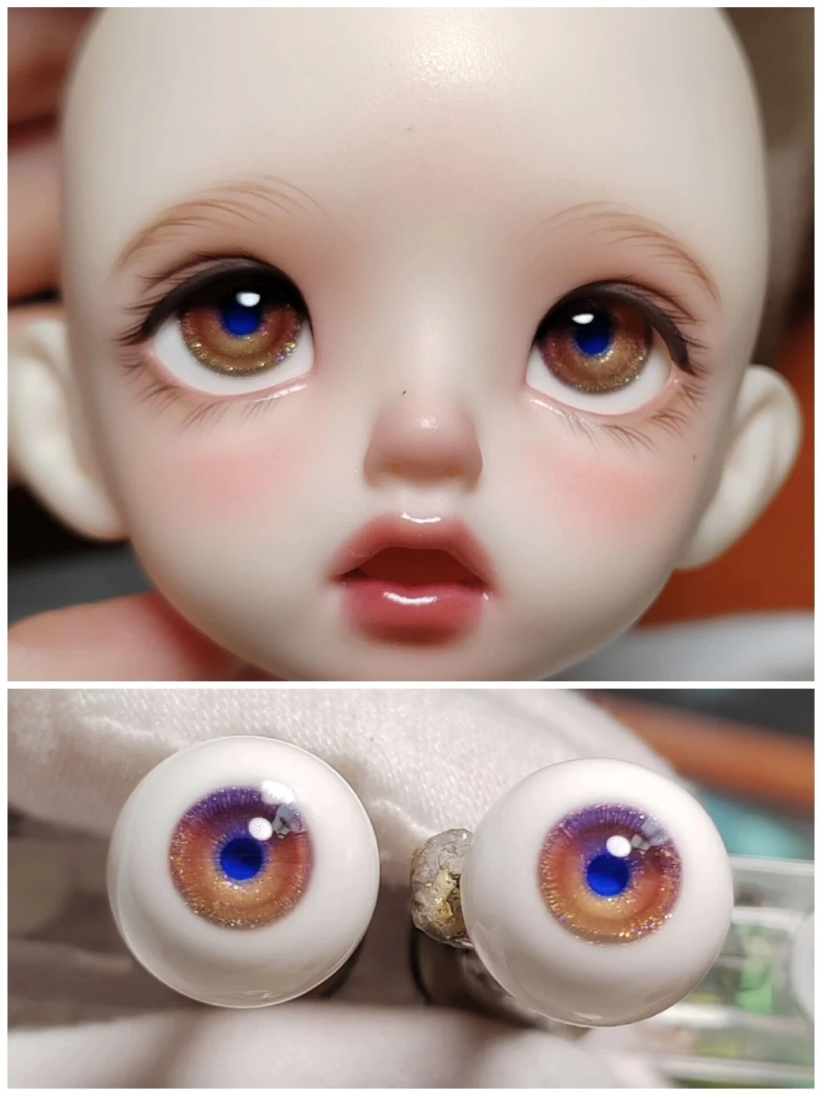 Handmade Doll Craft Eyes “Coral Jade Stone” MDD MSD 1/4 1/6 BJD Safety Eyeball 1 Pair Free Shipping
Handmade Doll Craft Eyes “Coral Jade Stone” MDD MSD 1/4 1/6 BJD Safety Eyeball 1 Pair Free Shipping