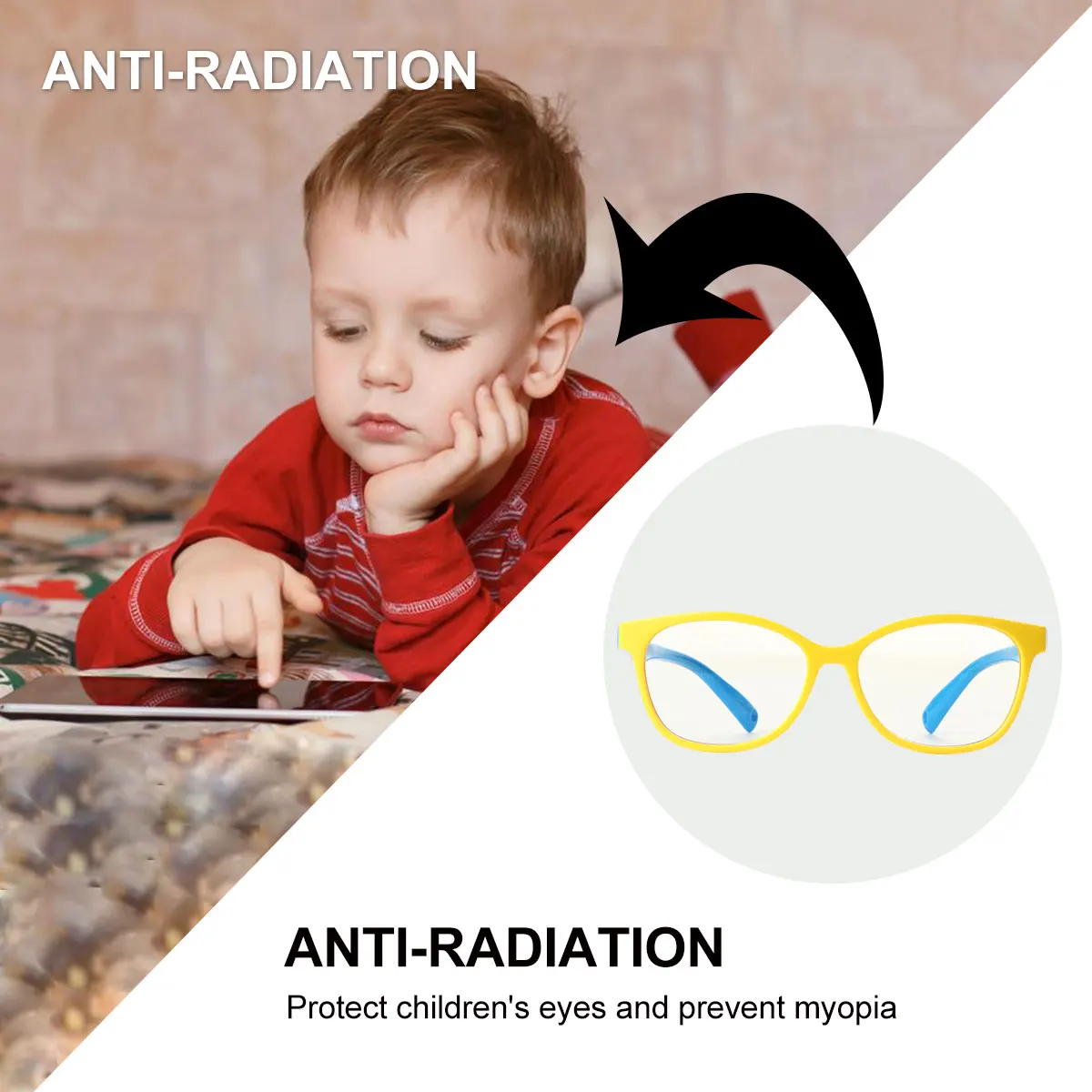 Light Glasses For Kids Women Men Lightweight Comfortable Eye Protection Eyewear Home Office School Use Yellow Frame
Light Glasses For Kids Women Men Lightweight Comfortable Eye Protection Eyewear Home Office School Use Yellow Frame