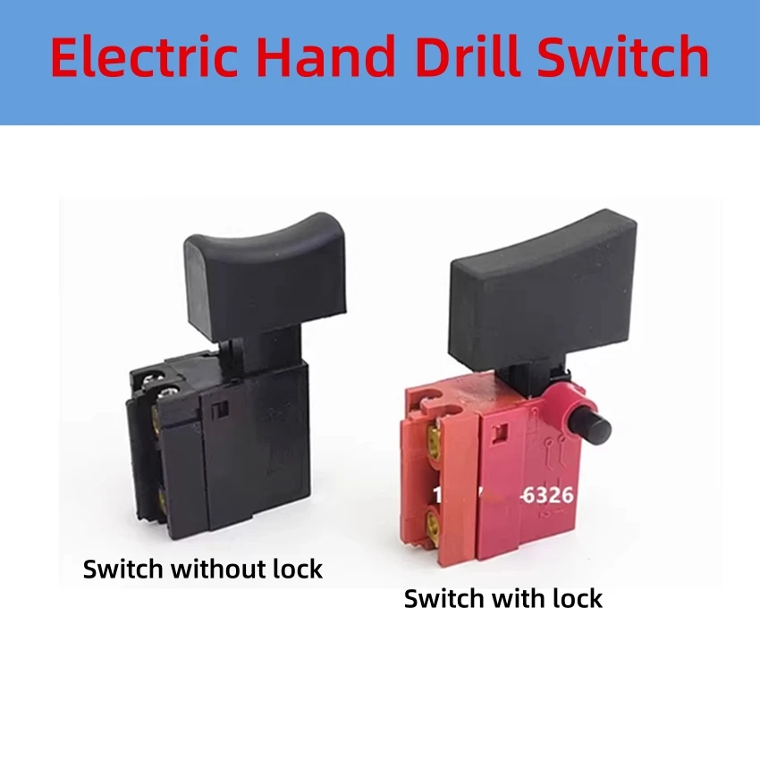 For New Dragon Brand Mixer Water Drill Air Drill Switch Electric Hammer Hand Drill Switch Accessories
For New Dragon Brand Mixer Water Drill Air Drill Switch Electric Hammer Hand Drill Switch Accessories