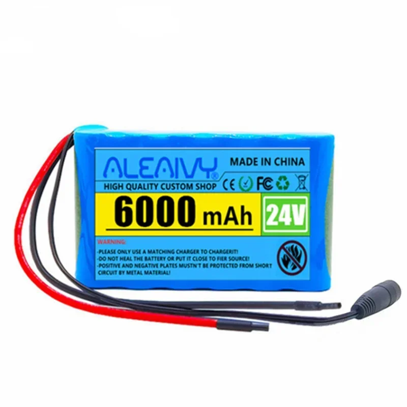 NEW 24V 6Ah 6S1P 25.2V 6000mAh Lithium-ion Battery Pack for Small Electric Unicycles Scooters Toys Bicycle Built-in BMS
NEW 24V 6Ah 6S1P 25.2V 6000mAh Lithium-ion Battery Pack for Small Electric Unicycles Scooters Toys Bicycle Built-in BMS