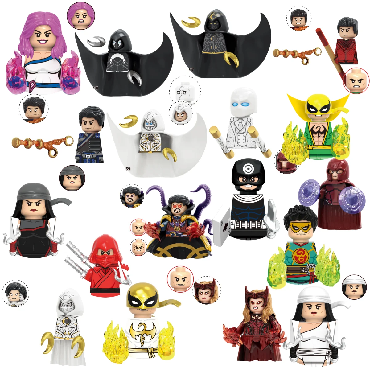 Blind Box Mini Building Blocks G0197 Figures Big Goblin Spiderman Iron Man Venom Captain Hawk Deadpool Armor Christmas Gift Toy
Blind Box Mini Building Blocks G0197 Figures Big Goblin Spiderman Iron Man Venom Captain Hawk Deadpool Armor Christmas Gift Toy
