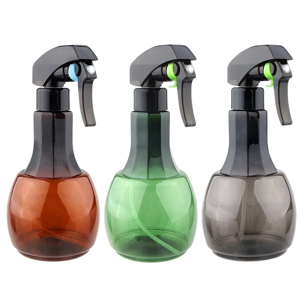 3PCS 400ml High Pressure Continuous Spray Bottle Automatic Fine Spray Hairdressing Water Spray Bottle Hair Salon Tool (Random
3PCS 400ml High Pressure Continuous Spray Bottle Automatic Fine Spray Hairdressing Water Spray Bottle Hair Salon Tool (Random