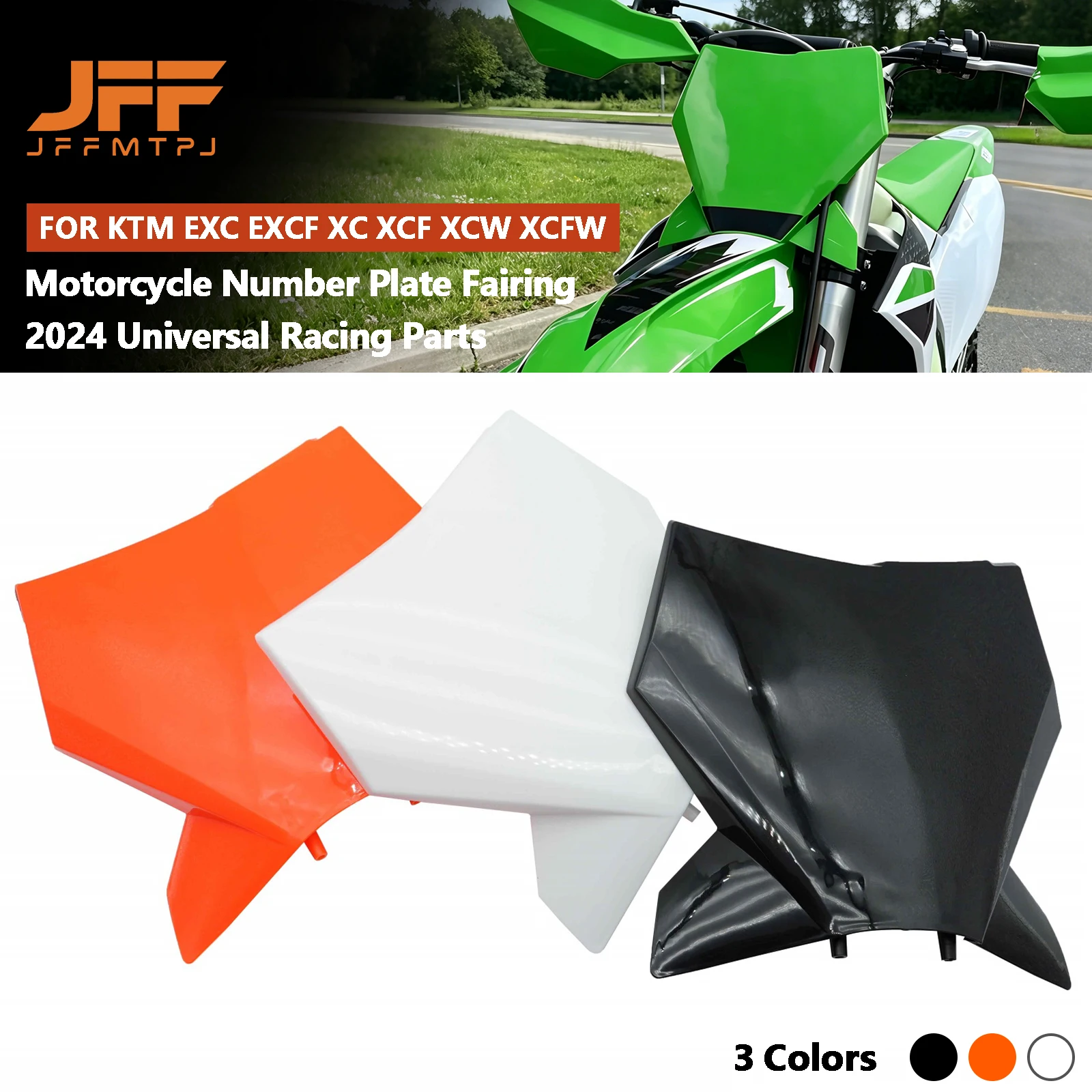 Motocross Dirt Bike Number Plate Fairing Cover For KTM EXC EXCF XC XCF XCW XCFW SX SXF 125-500 2023-2024 Universal Racing Parts
Motocross Dirt Bike Number Plate Fairing Cover For KTM EXC EXCF XC XCF XCW XCFW SX SXF 125-500 2023-2024 Universal Racing Parts