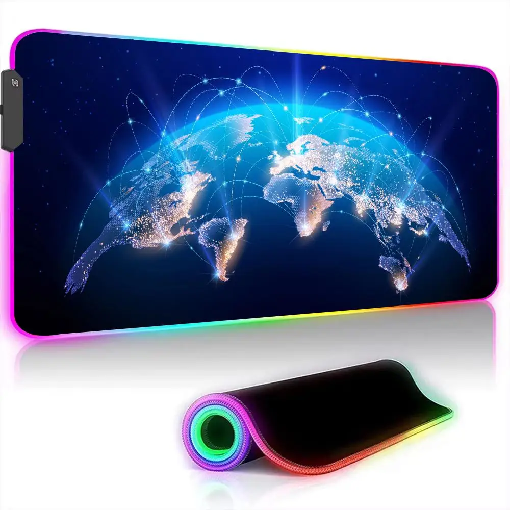 Простой картой коврик для мыши XXL RGB игровой коврик для мыши аксессуары для геймеров большие коврики для мыши со светодиодной подсветкой ПК компьютерный настольный коврик с подсветкой
Простой картой коврик для мыши XXL RGB игровой коврик для мыши аксессуары для геймеров большие коврики для мыши со светодиодной подсветкой ПК компьютерный настольный коврик с подсветкой