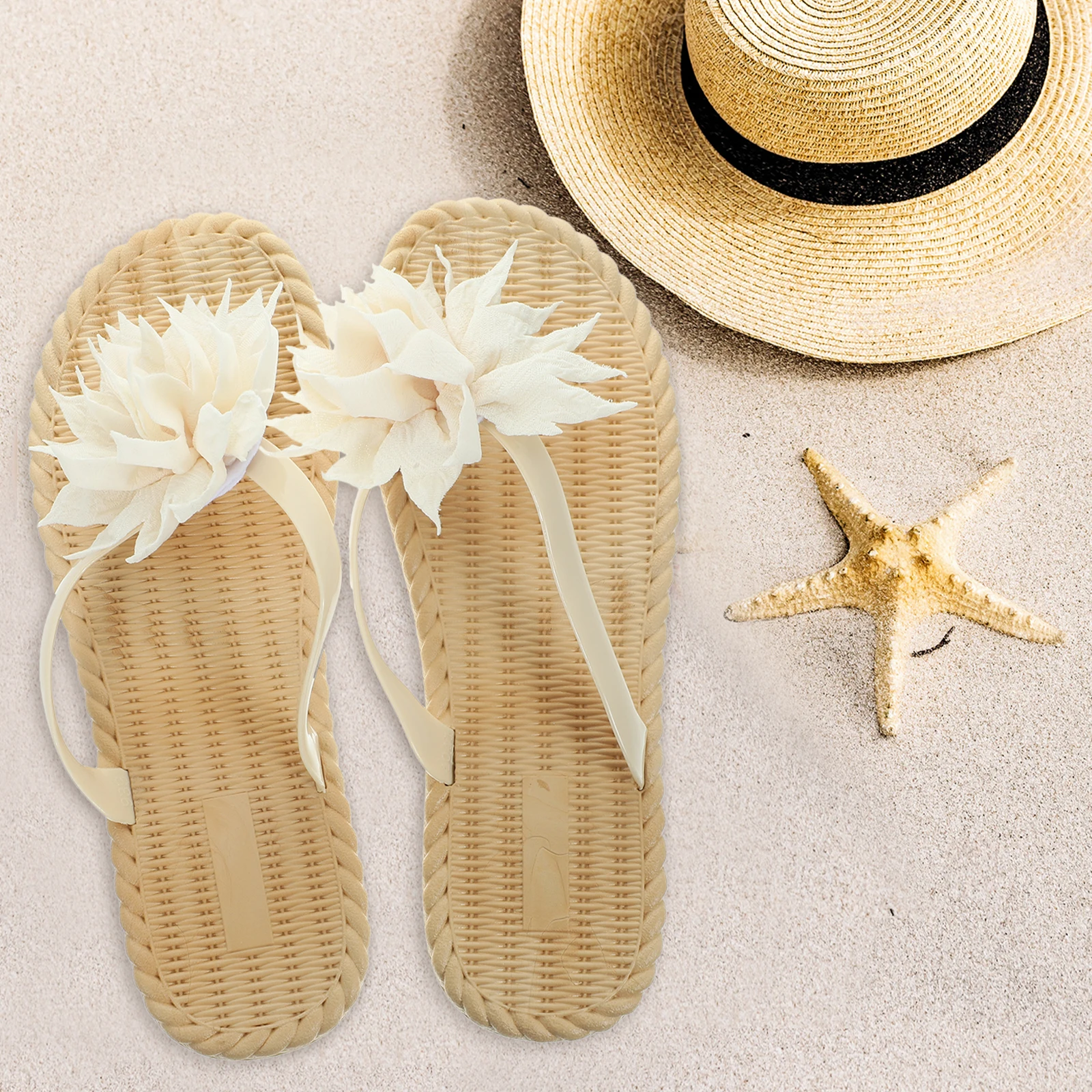 Bedroom Slippers Beach Shoes Women Accessories for Flower Flip-flops Floral Flats Woman Miss
Bedroom Slippers Beach Shoes Women Accessories for Flower Flip-flops Floral Flats Woman Miss