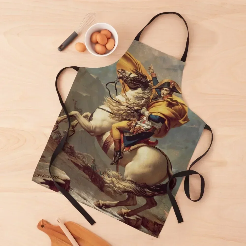 Napoleon Crossing the Alps: Jacques-Louis David Apron Household Items Kitchen chefs Apron
Napoleon Crossing the Alps: Jacques-Louis David Apron Household Items Kitchen chefs Apron