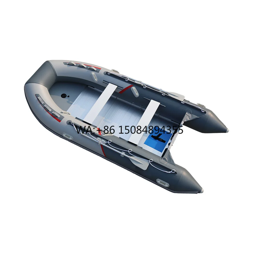 4.3M 14.1FT Rubber Boat with Aluminum Deck - Customized Color, OEM, Cost-Effective
4.3M 14.1FT Rubber Boat with Aluminum Deck - Customized Color, OEM, Cost-Effective